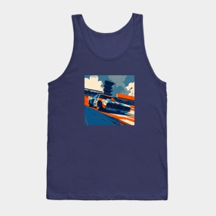 70s Race Car Tank Top